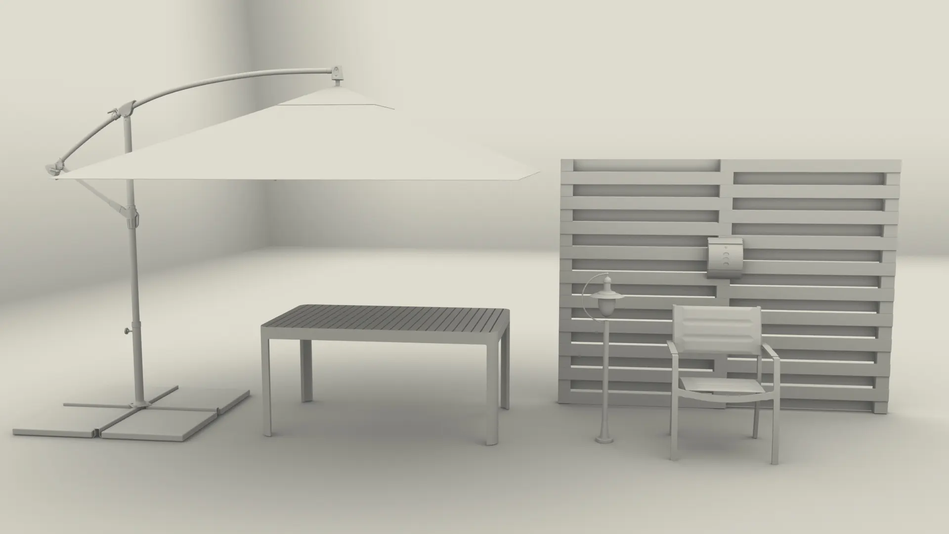 Occlusion des meubles